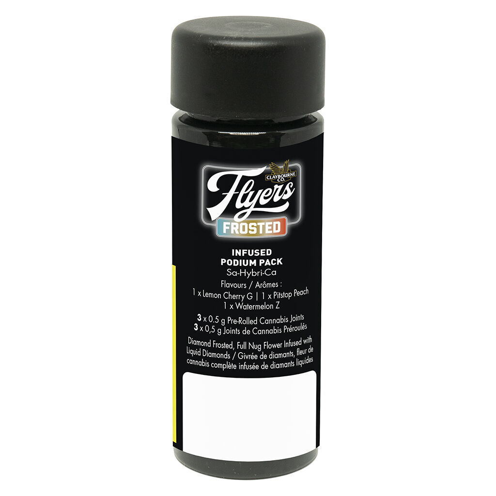 Flyers Frosted Infused Pre-Roll Podium Pack