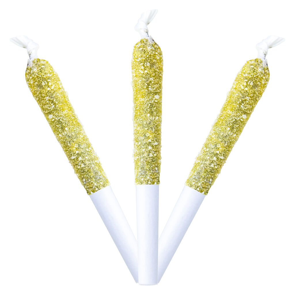 Adults Only - Bumpin' Blue Raspberry Nsfw Diamond Coated Infused Pre-roll - 3x0.5g