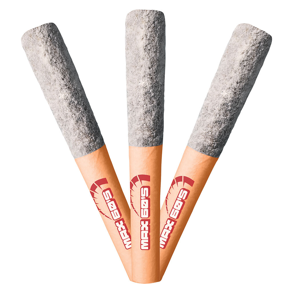 Max 60's Triple Diamond Infused PreRoll  Blood Orange  3x
