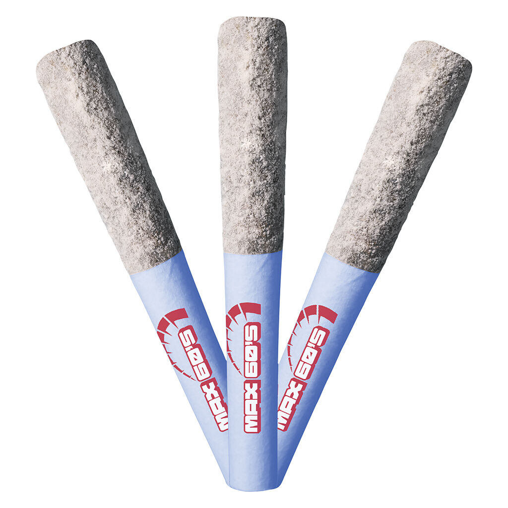 Max 60's Triple Diamond Infused - Blue Lemonade 3x0.45g Pre-Rolls