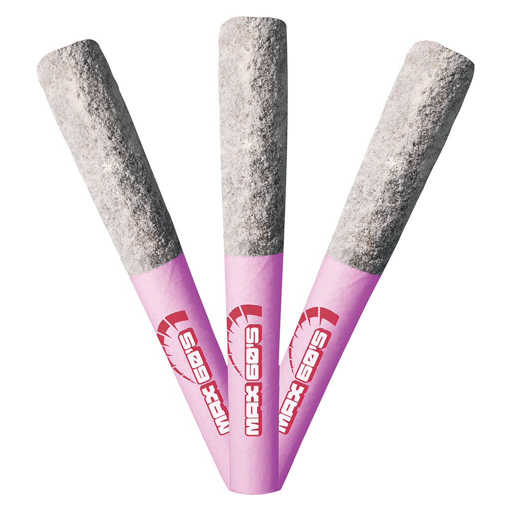 Chillbilly - Max 60's Triple Diamond Infused - Strawberry Fuel 3x0.45g Pre-Rolls Main Image
