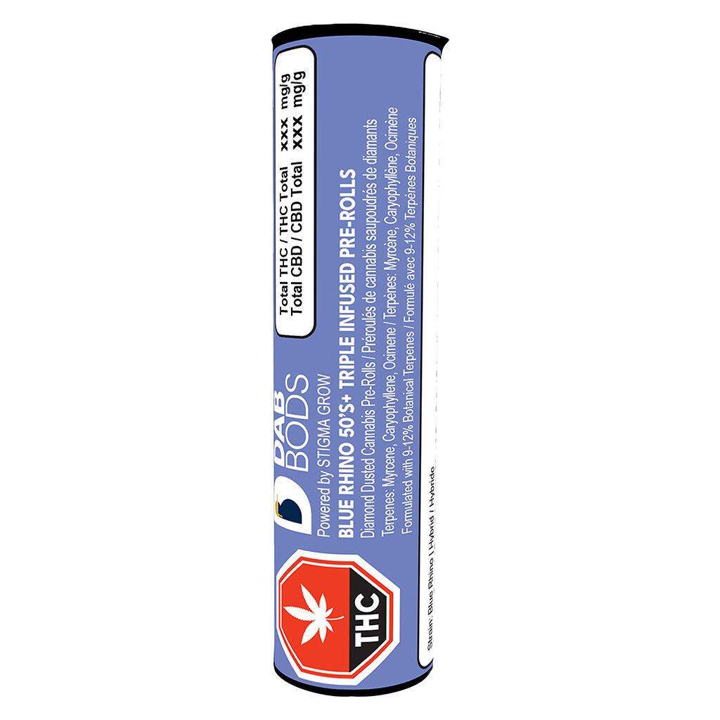 Blue Rhino 50’s+ Triple Infused Pre-Roll