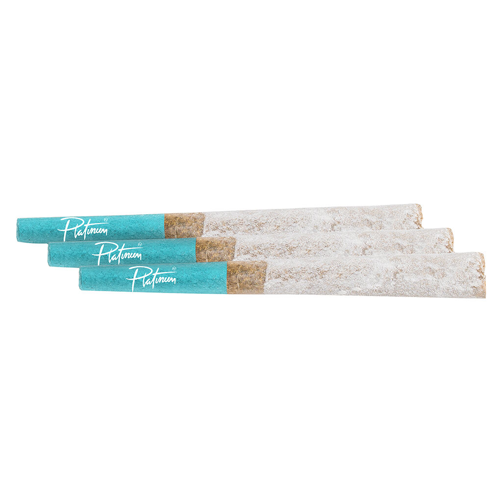 Platinum - Frosted Berry Ice Diamond Infused & Dusted 3x0.5g Pre-Rolls Main Image