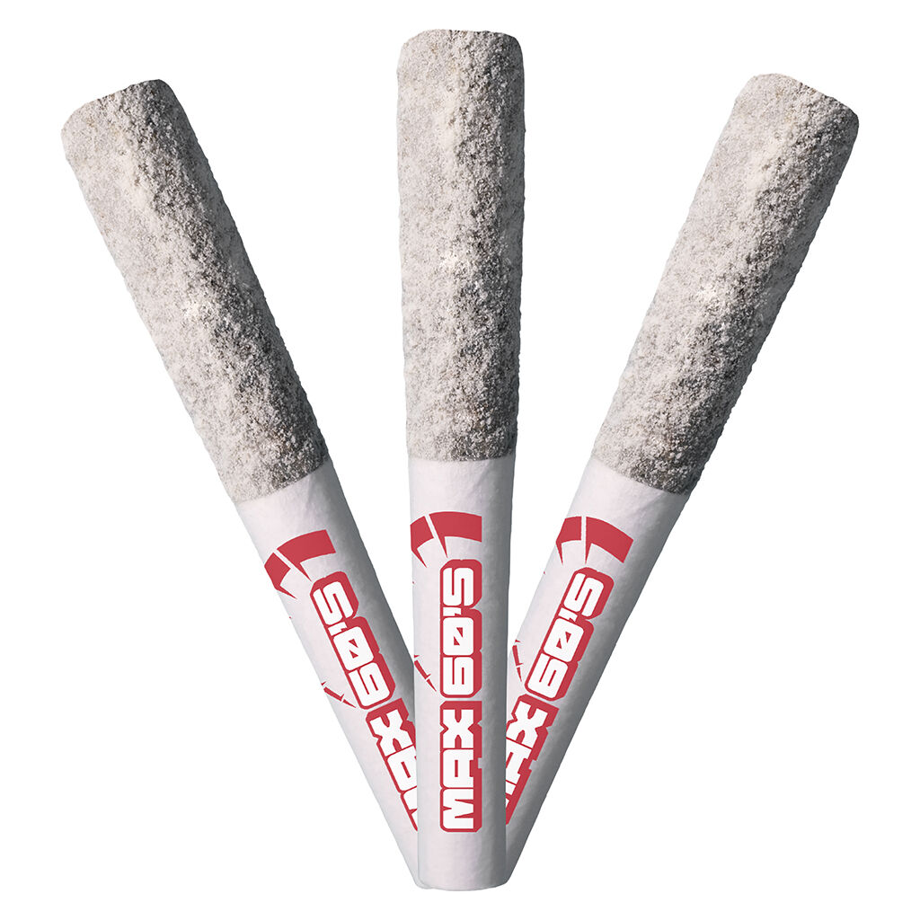Max 60's Triple Diamond Infused Pre-Roll - Sour Cherry