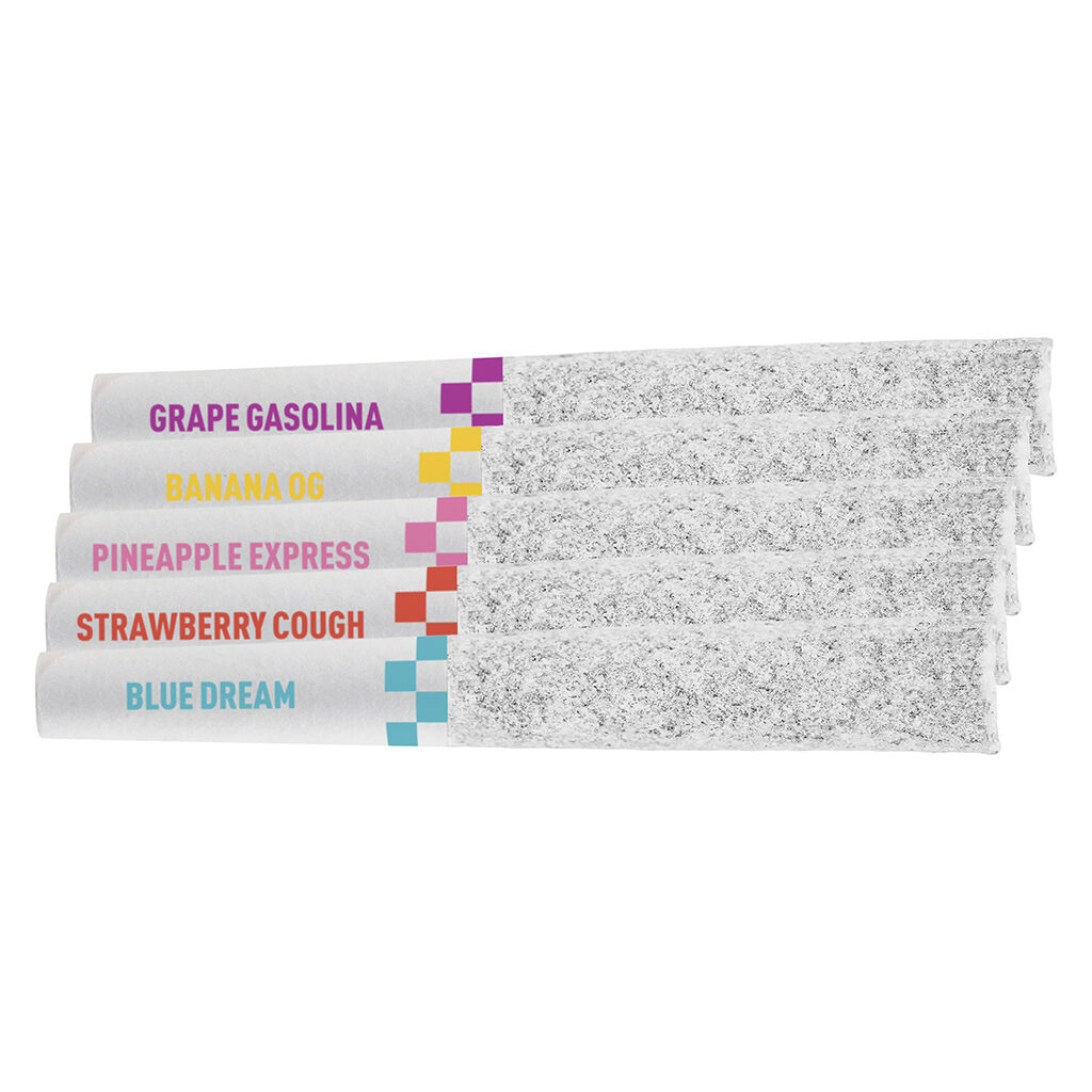 Flyers Frosted Infused Variety Pack 5x0.5g Pre-Rolls