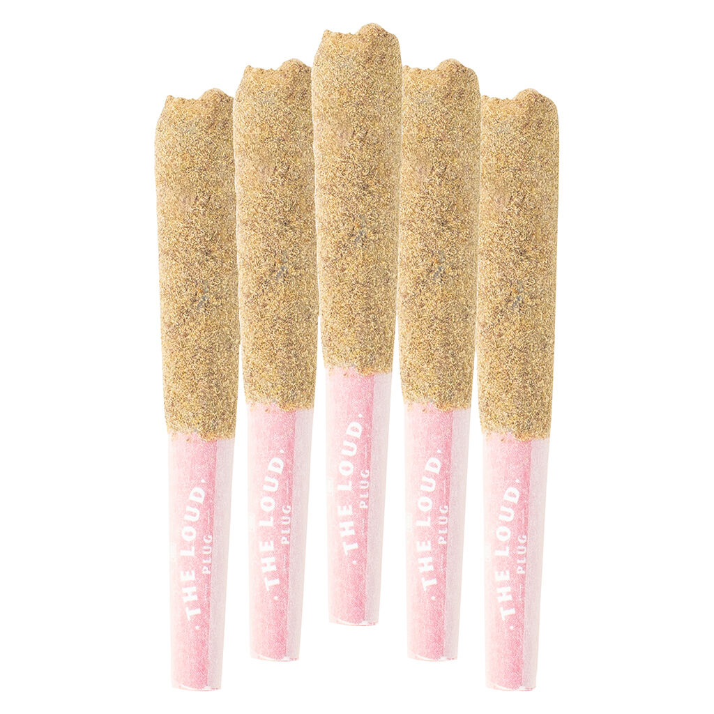 Drippyz Razz Fire Infused 5x0.5g Pre-Rolls