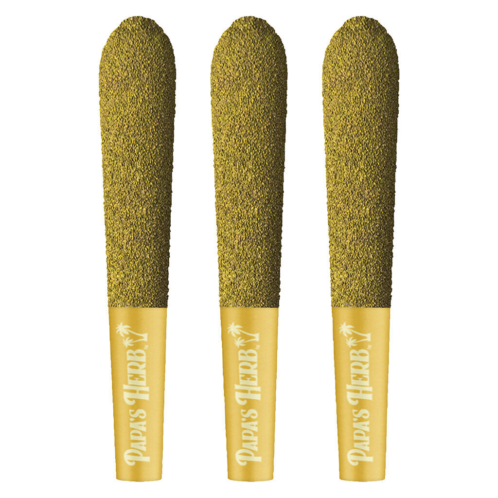 Blueberry Zlshie Kief Coated Diamond Infused Pre-Roll