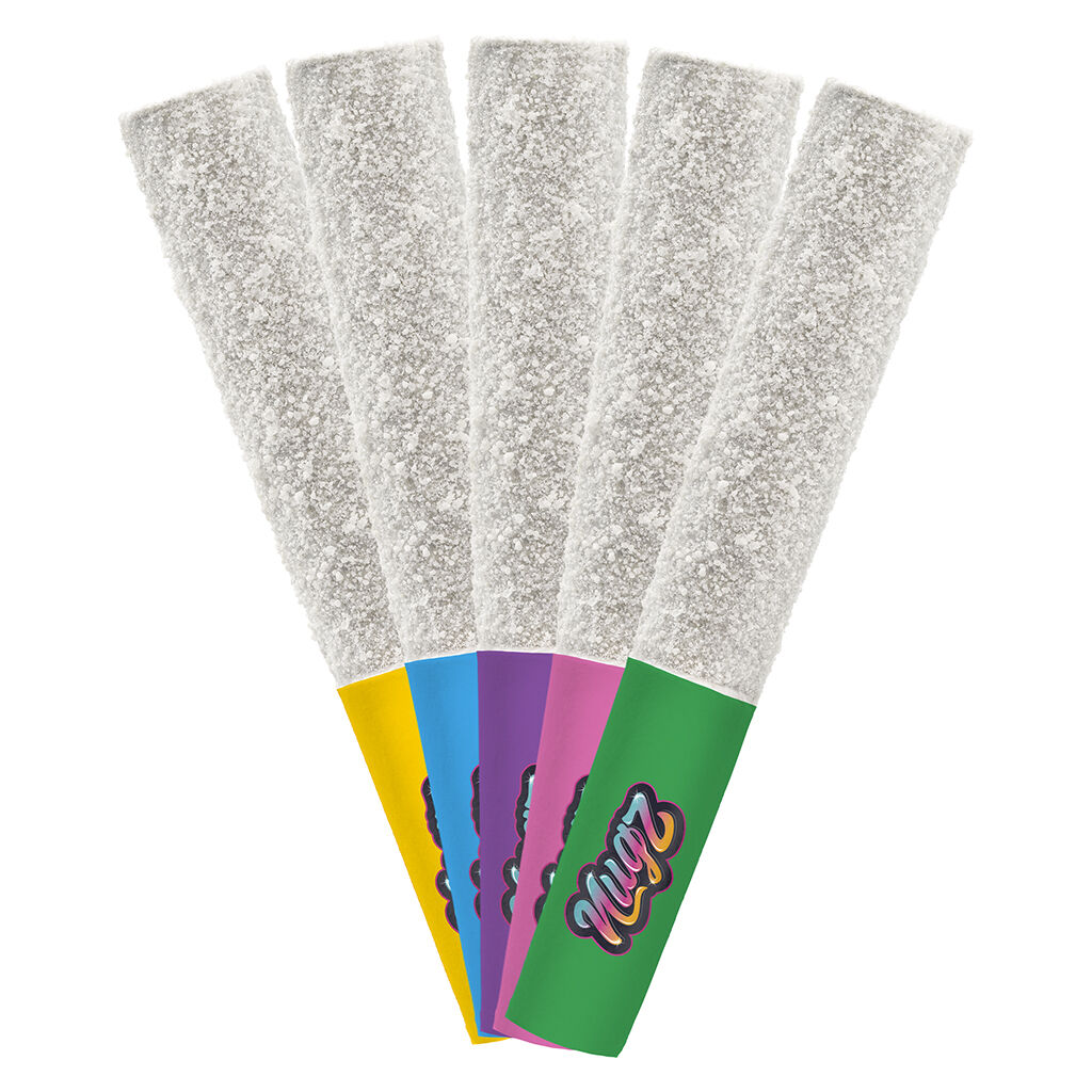 Nugz - Flavour Bomb 40 Fruit Blast Diamond Infused 5x0.5g Pre-Rolls Main Image
