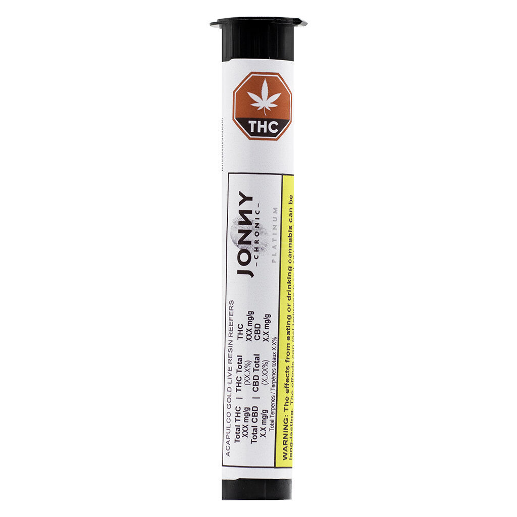 Acapulco Gold Live Resin Reefers Pre-Roll