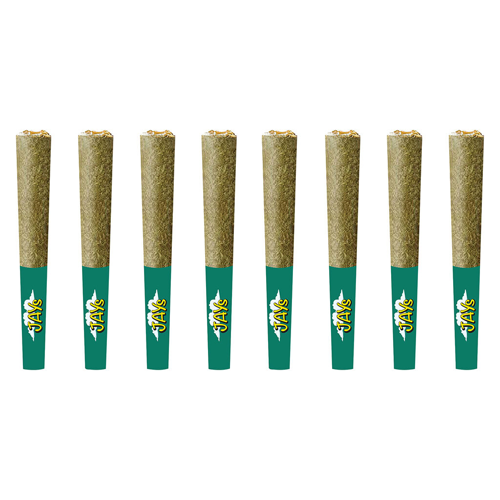 JAYS - Diamond Infused Slim Mints Value Pack 8x0.25g Pre-Rolls Main Image