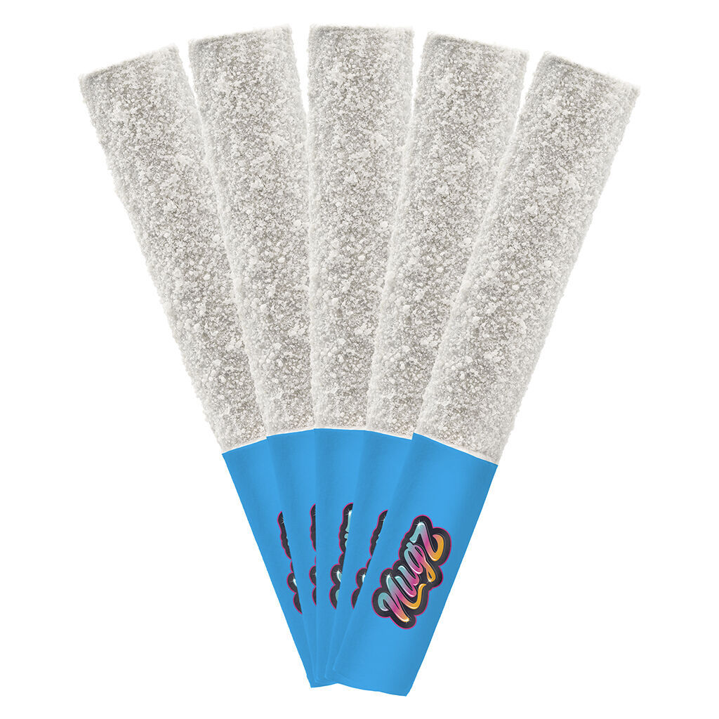 Nugz - Flavour Bomb 40 Blue Berry Rebel Diamond Infused Pre-Roll