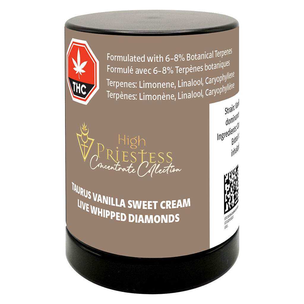 Taurus Vanilla Sweet Cream Live Whipped Diamonds