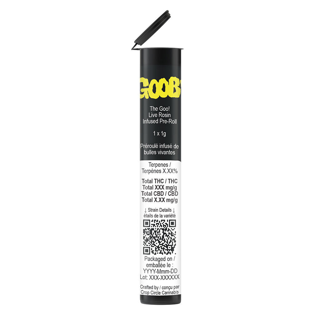 GOOB! Live Rosin Infused Pre-Roll