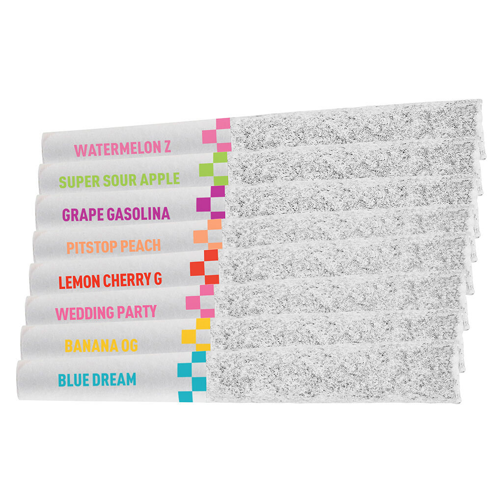 Claybourne - Flyers Frosted Infused Podium Pack 8x0.35g Pre-Rolls Main Image