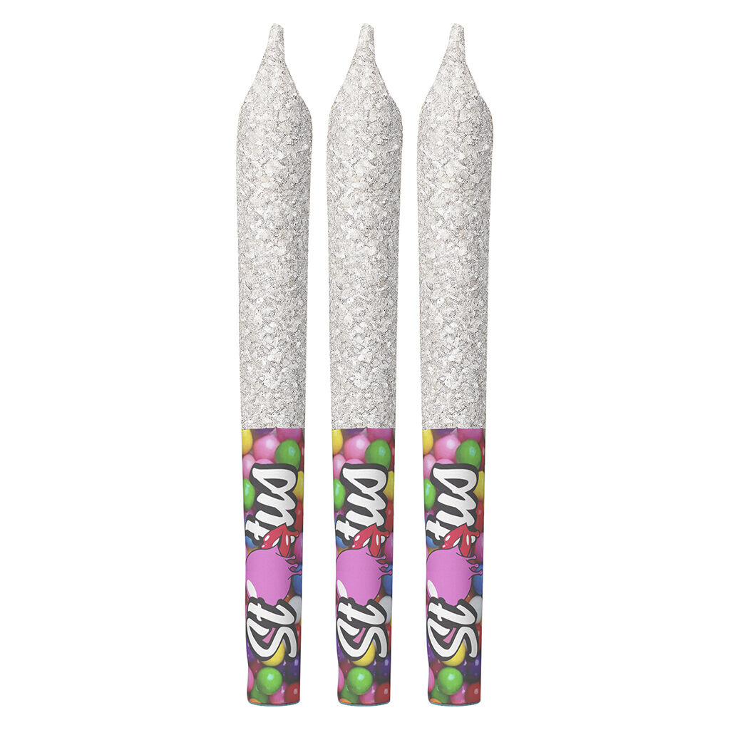 Bubble Bubble Liquid Diamond Infused&Diamond Coated 3x0.5g Pre-Rolls