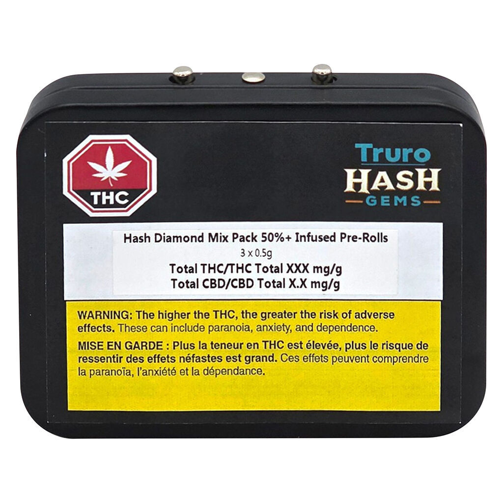 Hash Diamond Mix Pack 50%+ Infused Pre-Roll