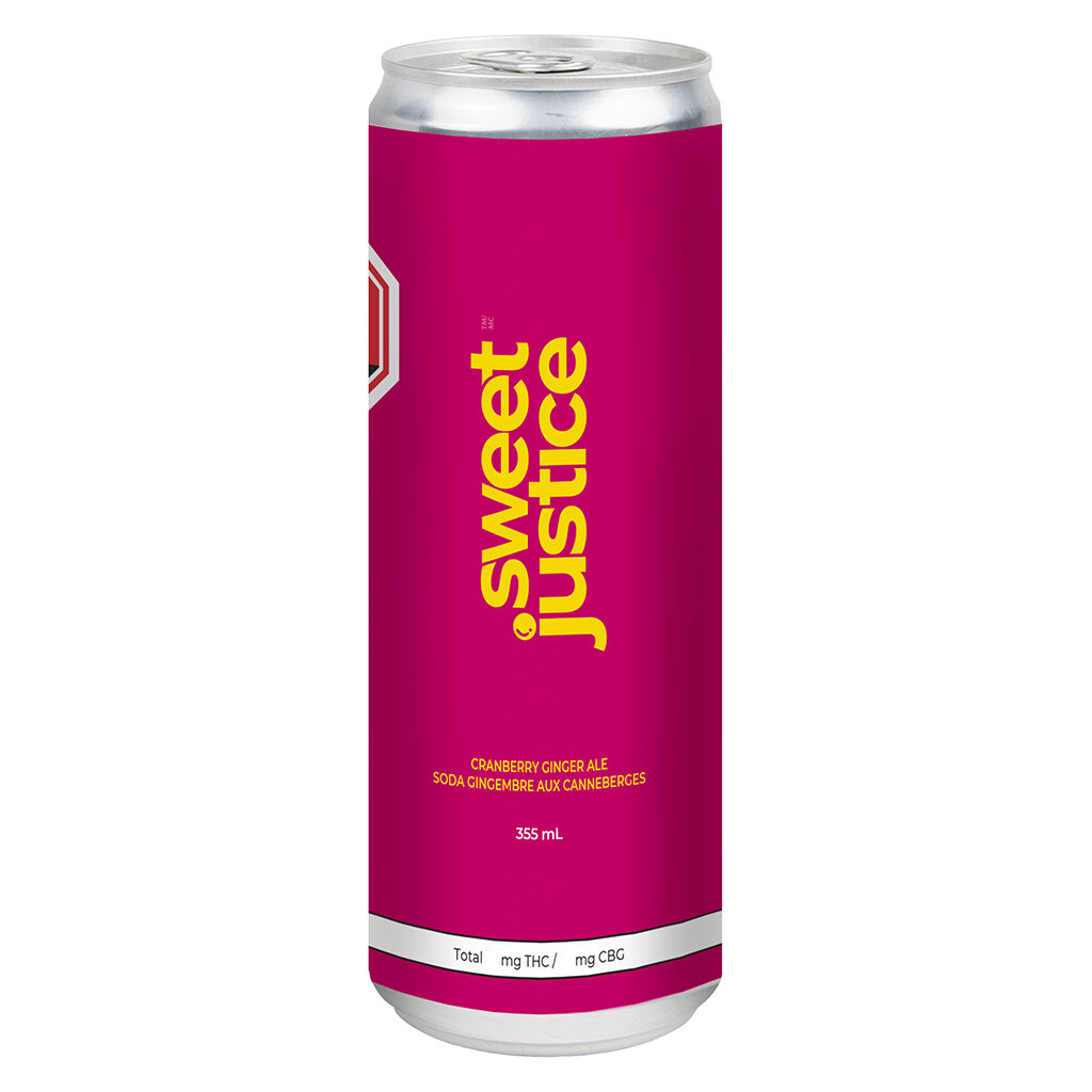 Cranberry Ginger Ale 10THC + 10 CBG