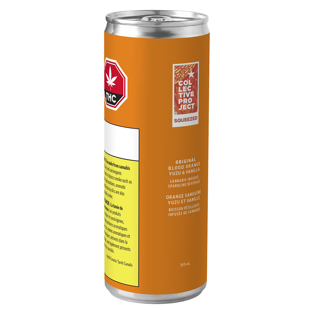 Original Blood Orange Yuzu & Vanilla Sparkling Juice 355ml