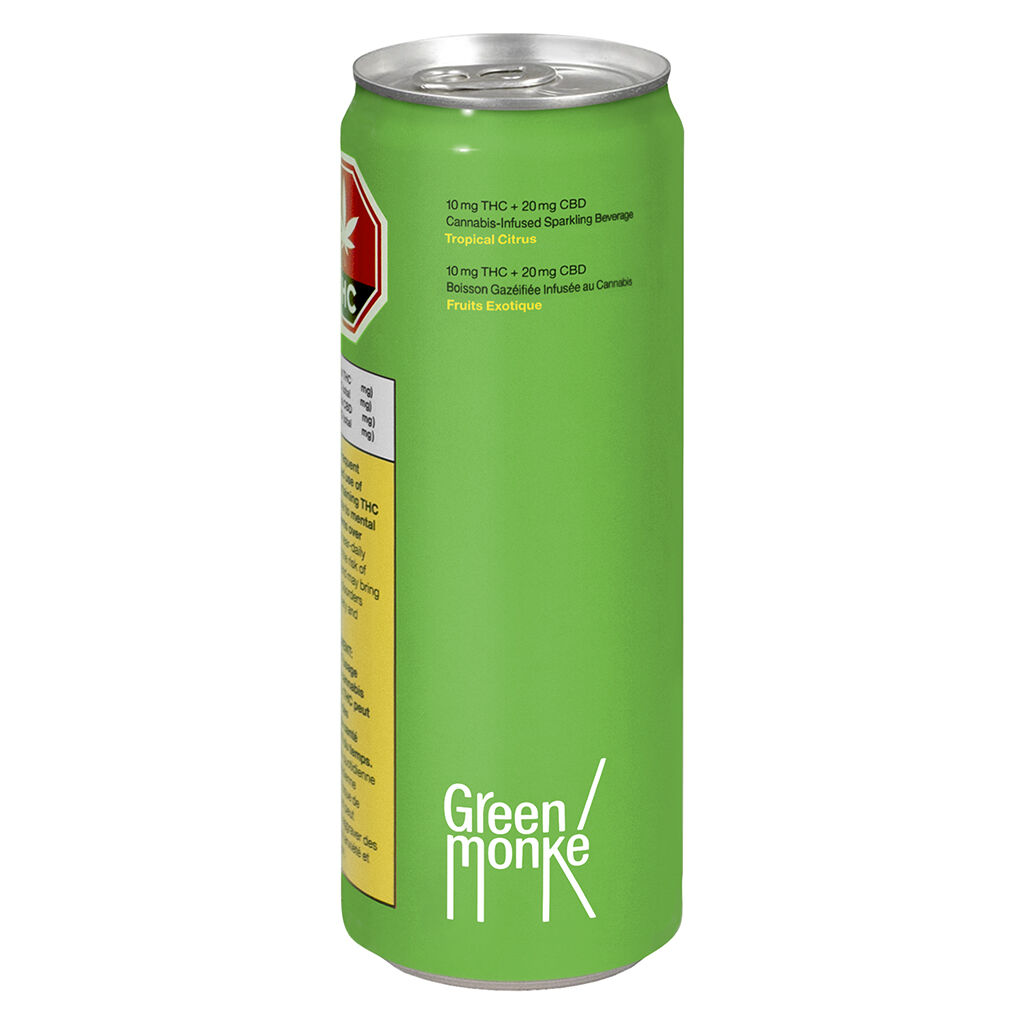 Green Monke - Tropical Citrus 350ml Main Image