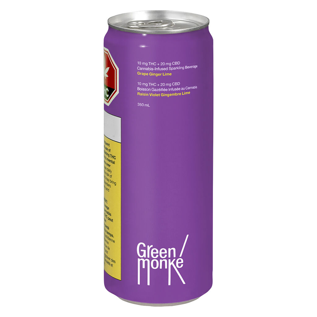 Green Monké - Grape Ginger Lime