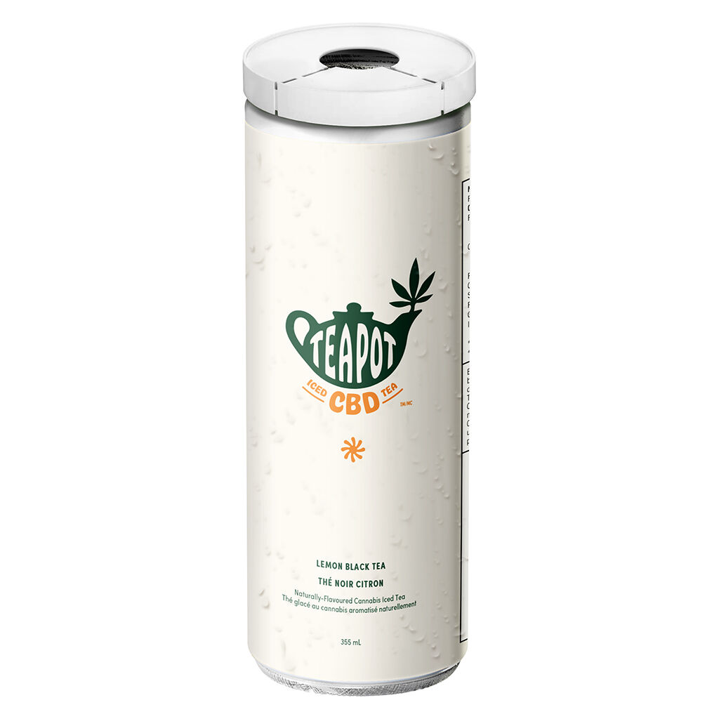 Lemon Black Tea & CBD 355ml