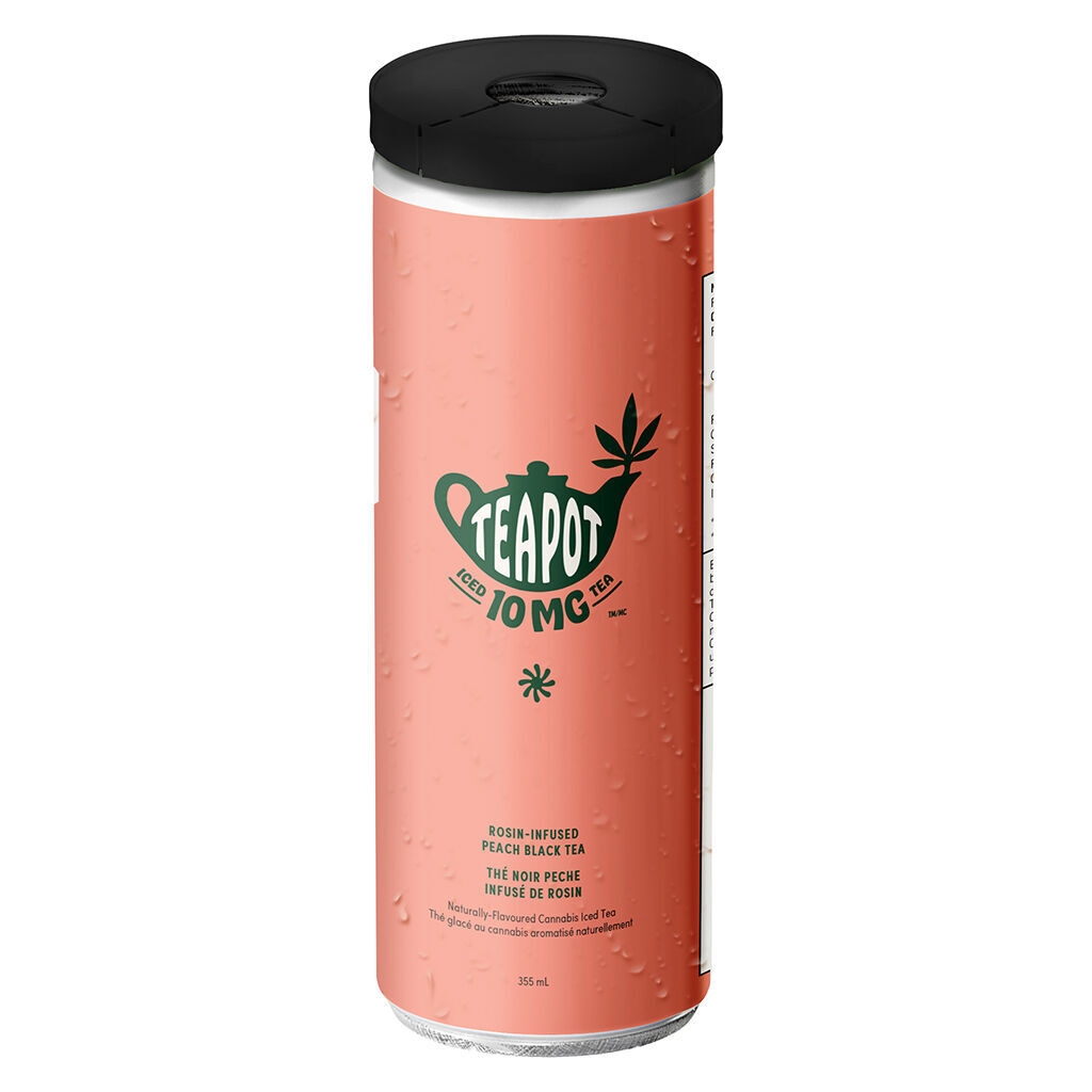 TeaPot - Rosin Infused Peach Black Tea 355ml Main Image