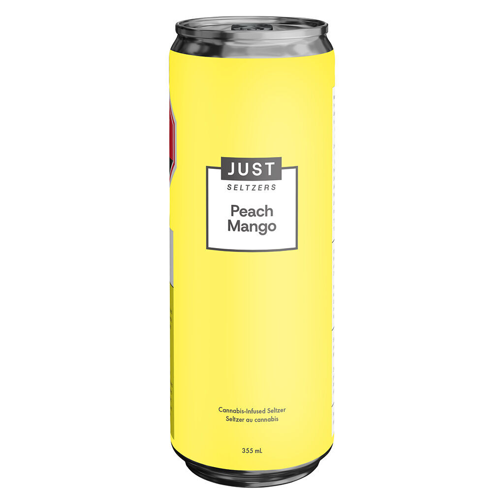 JUST Seltzers - Peach Mango 355ml Main Image