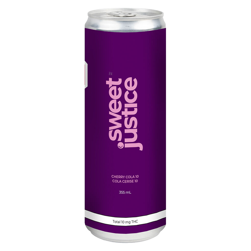 Sweet Justice - Cherry Cola 10 Beverage - Blend - 10mg THC