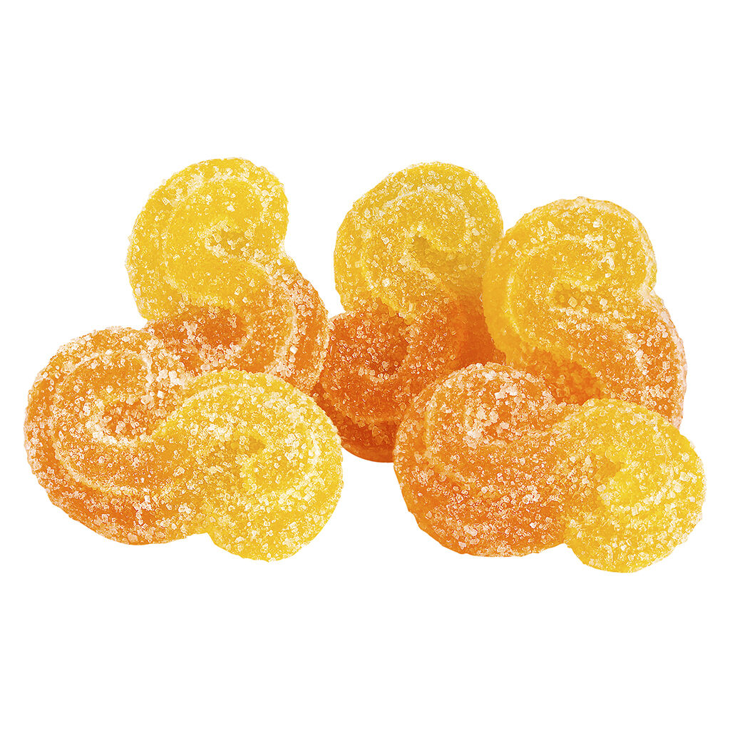 SOURZ by Spinach® - SOURZ by Spinach - Peach Orange 1:1 5 Pack Soft Chews Main Image
