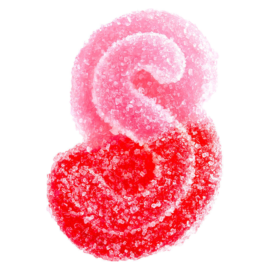 Fully Blasted Strawberry Watermelon 1:1 CBG THC Gummies