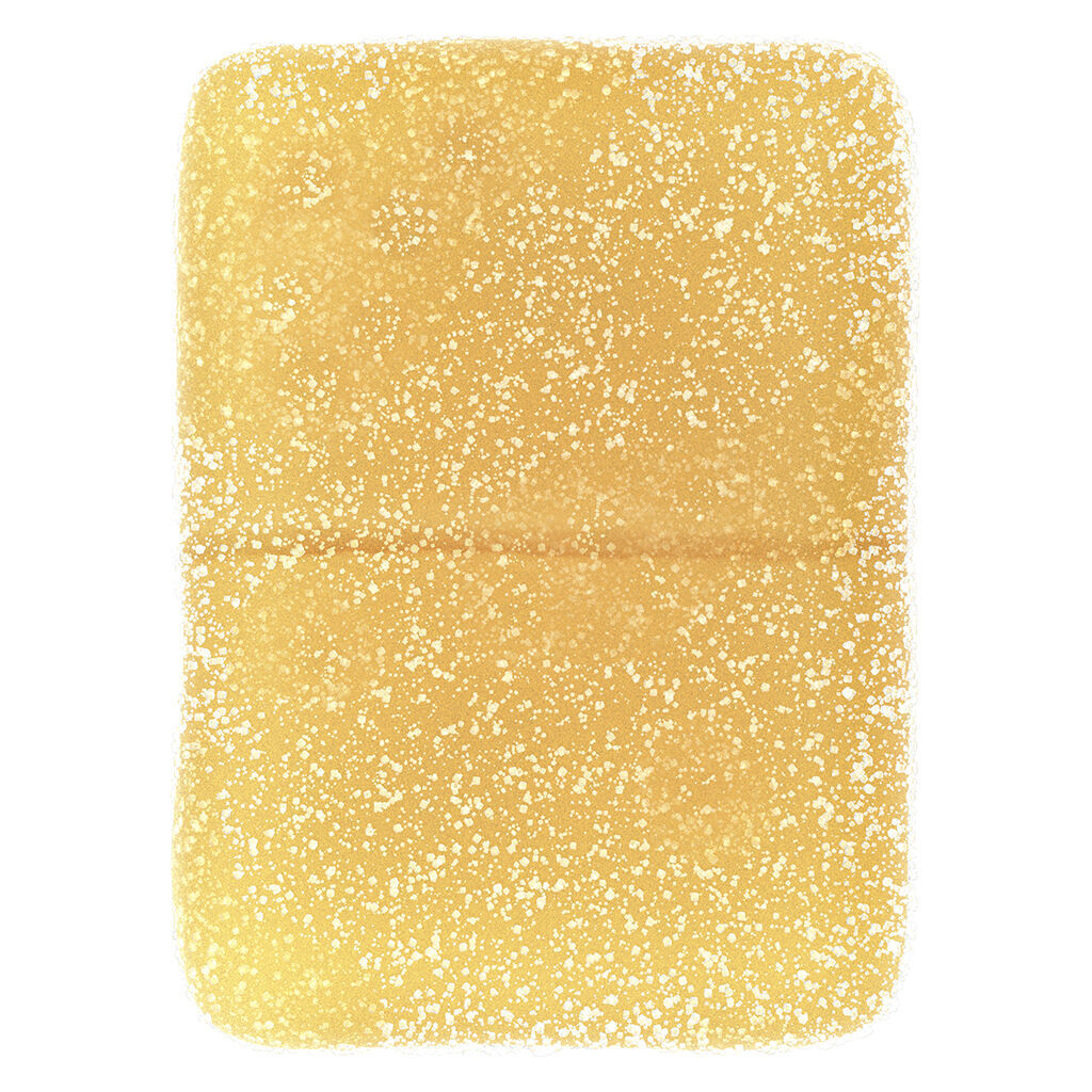 Real Fruit Peach Gummies HYBRID 1 Pack Soft Chews