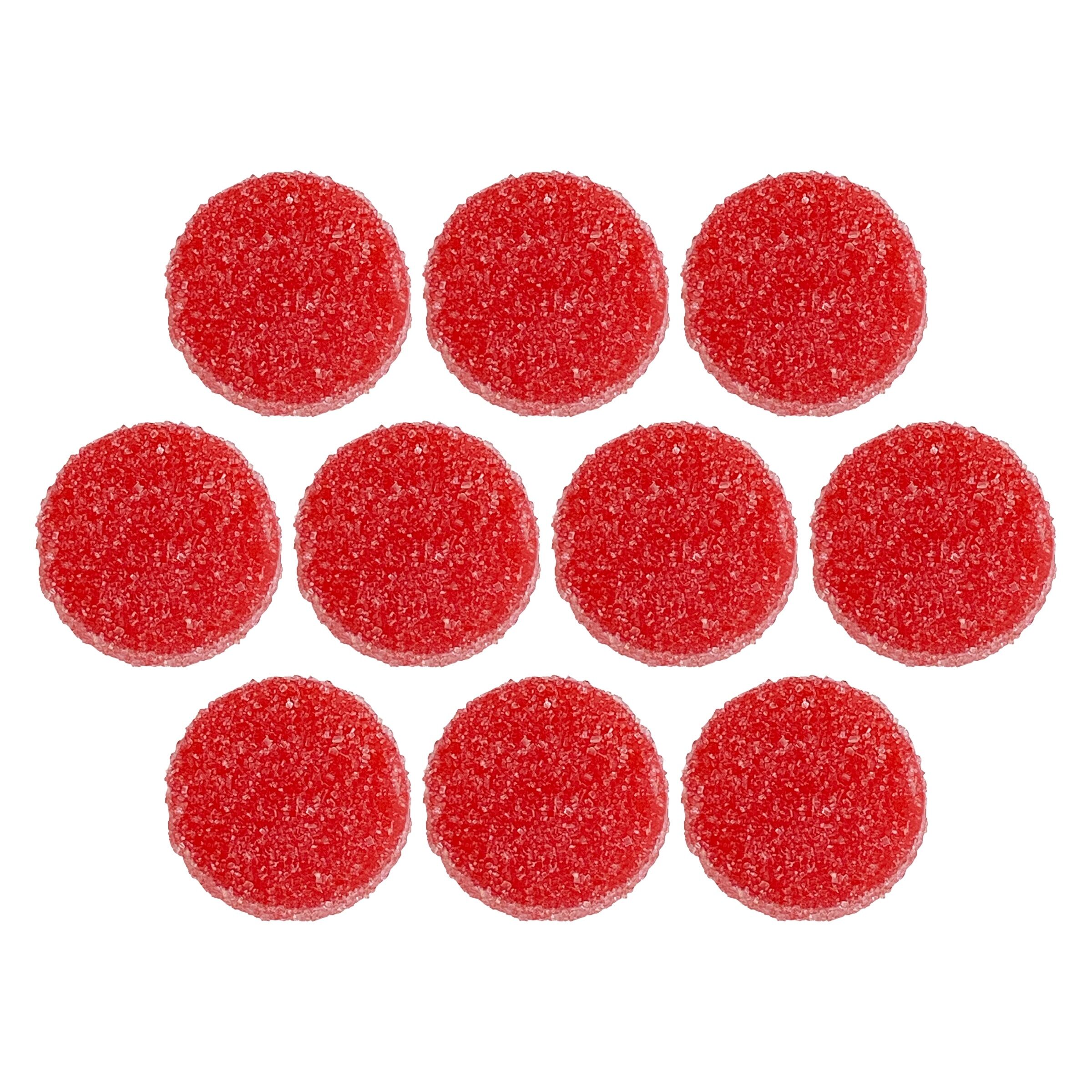 Space Tokens Live Rosin Wild Strawberry Splash Sativa Multi 10x1 Pack Soft Chews