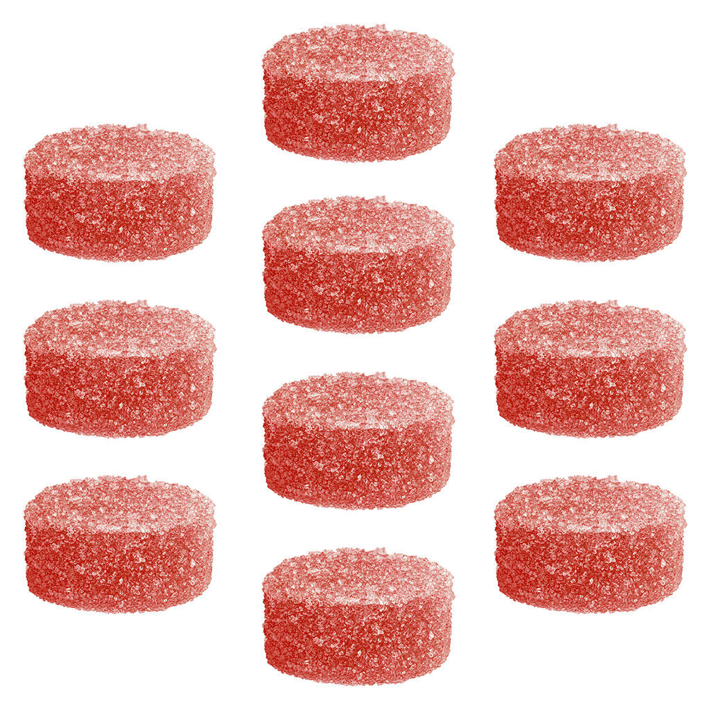 SHRED'ems - Red Apple Peach MAX10 Party Pack 100 THC Gummies
