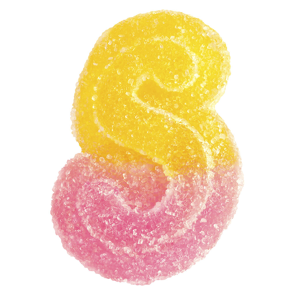 Fully Blasted Pink Lemonade Gummies 10x1 Pack Soft Chews