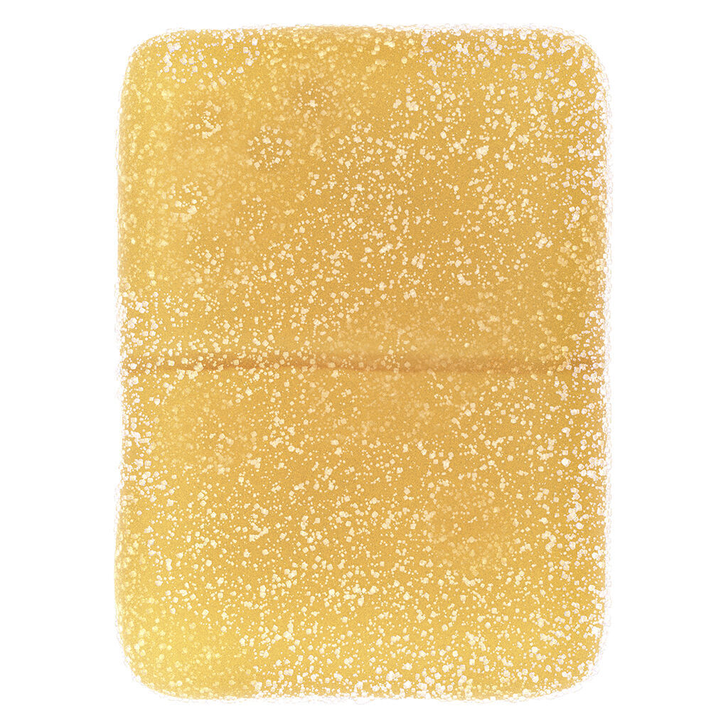 Real Fruit Grapefruit Sativa Gummies 1:1:1 THC:CBG:CBC - 10x1 Pack