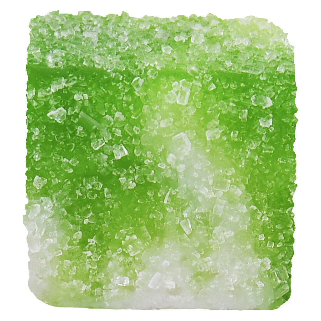 No.25 Glenn's 100's True Indica Resin Green Apple Carton 10x1 Pack Soft Chews