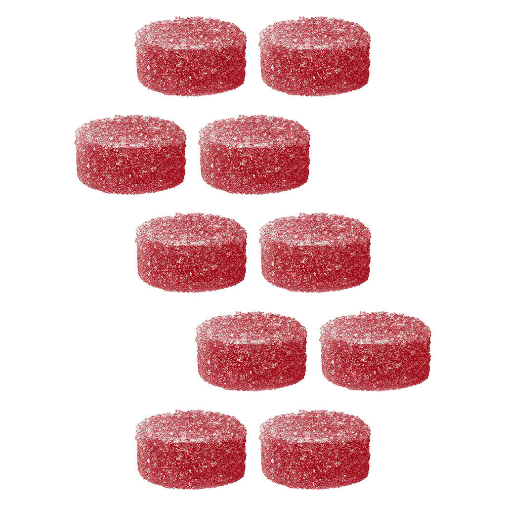 Red Razz Chiller Multi-pack 50 THC:CBD Gummies
