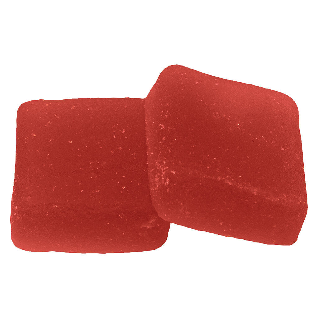 Real Fruit Raspberry CBD Vegan Gummies