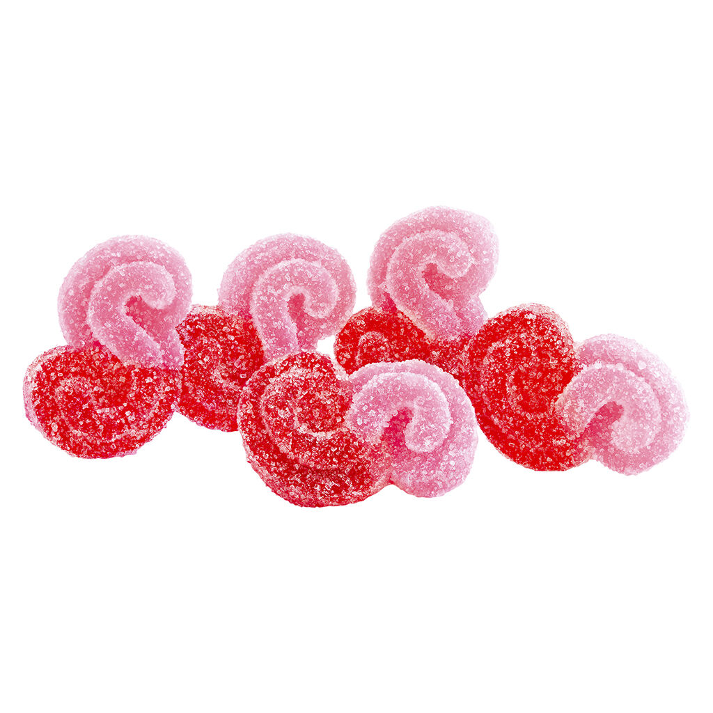 Strawberry Watermelon 4:1 CBG THC Gummies 5 Pack