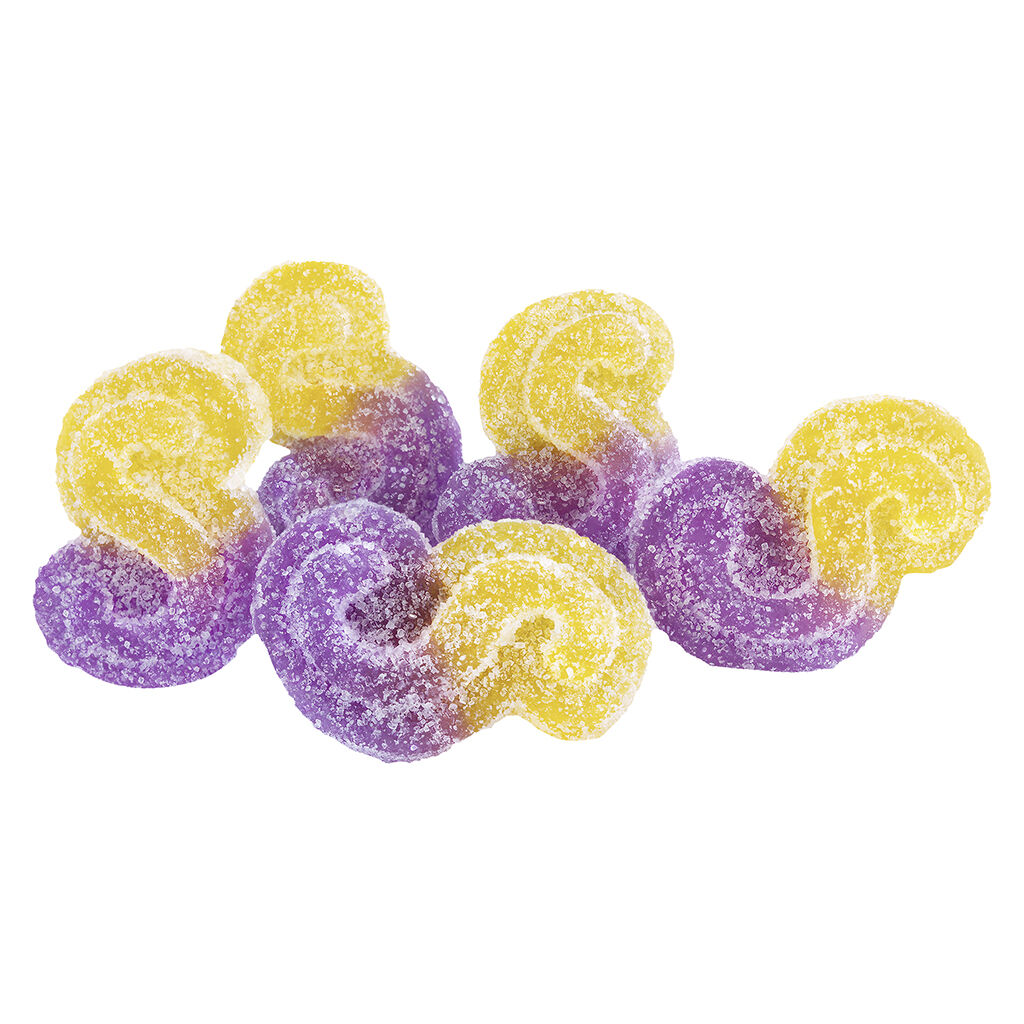 SOURZ by Spinach - Peach Passionfruit 1:1:1 CBN CBD THC Gummies 5 Pack Main Image