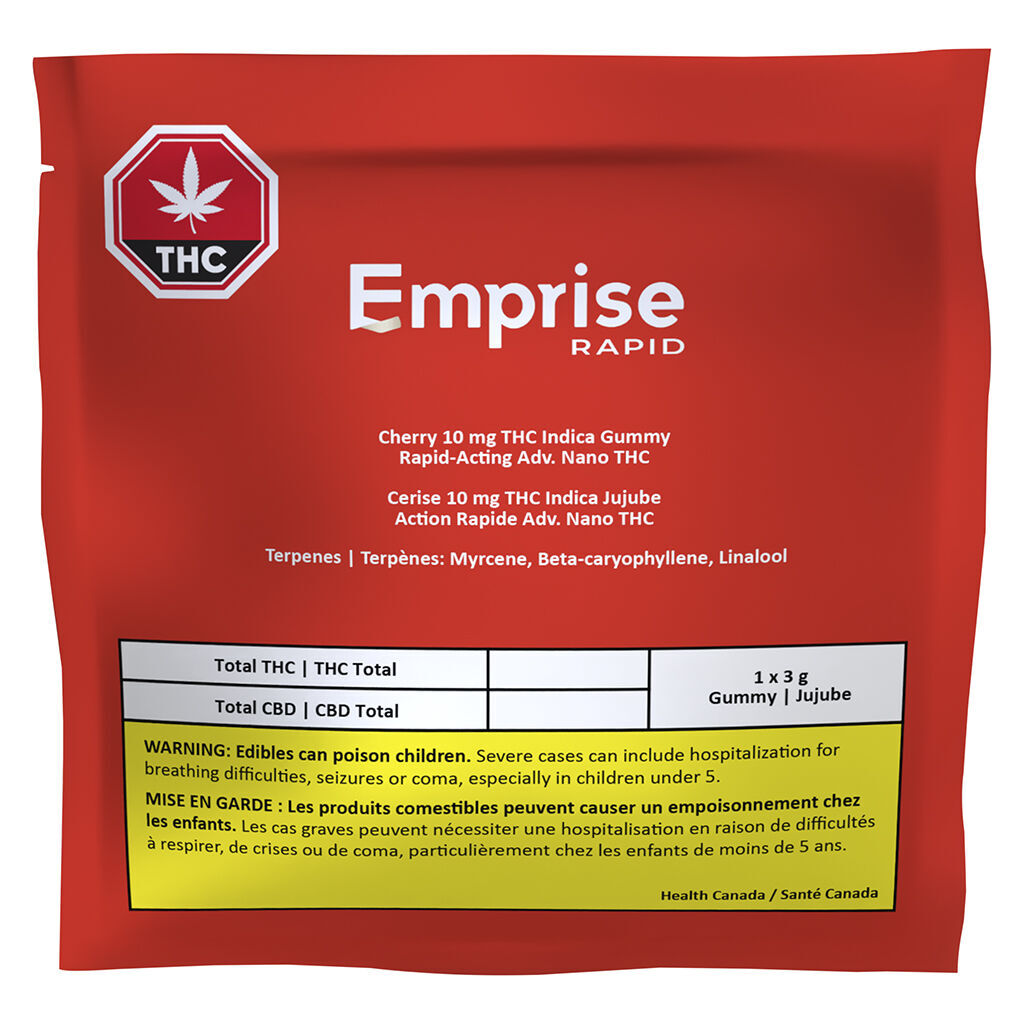 Cherry 10 THC Indica Gummy