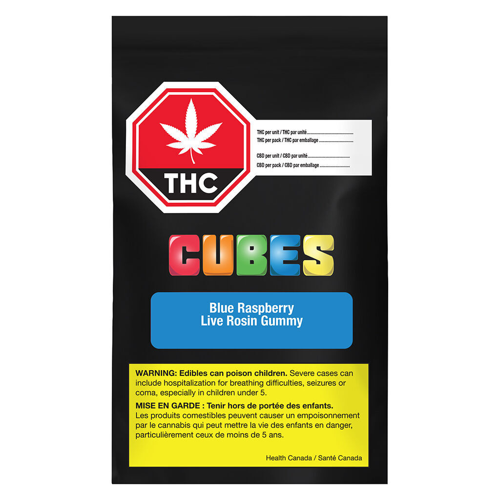 Blue Raspberry Live Rosin Gummy