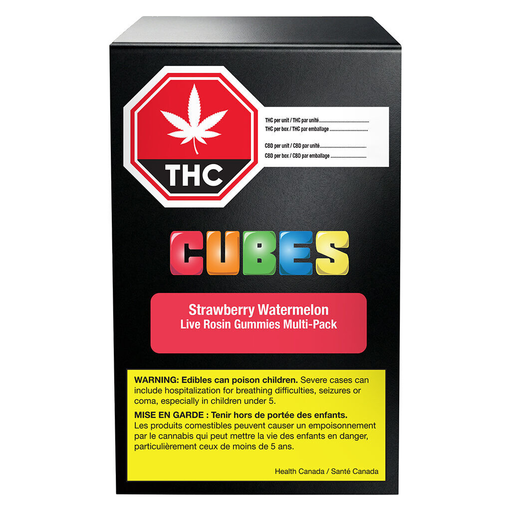 Strawberry Watermelon Live Rosin Gummies