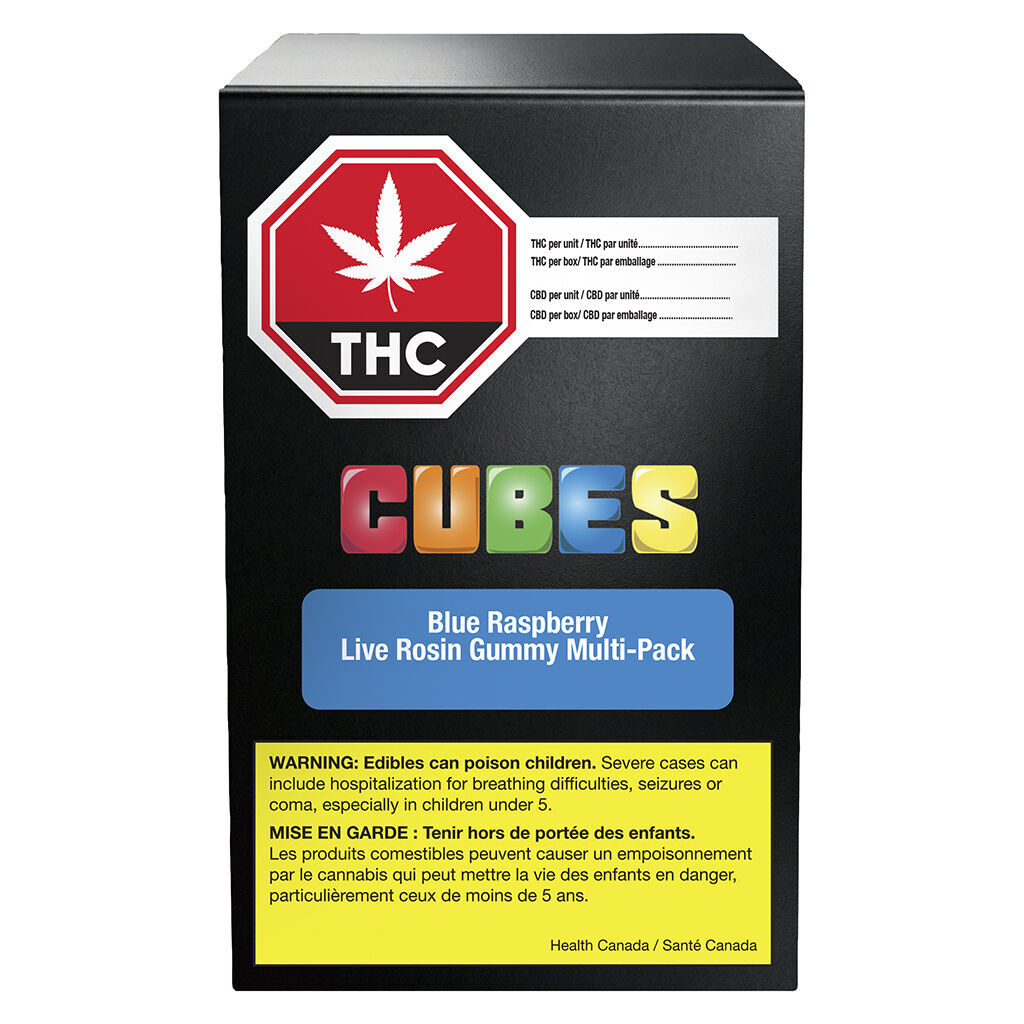 Blue Raspberry Live Rosin Gummies