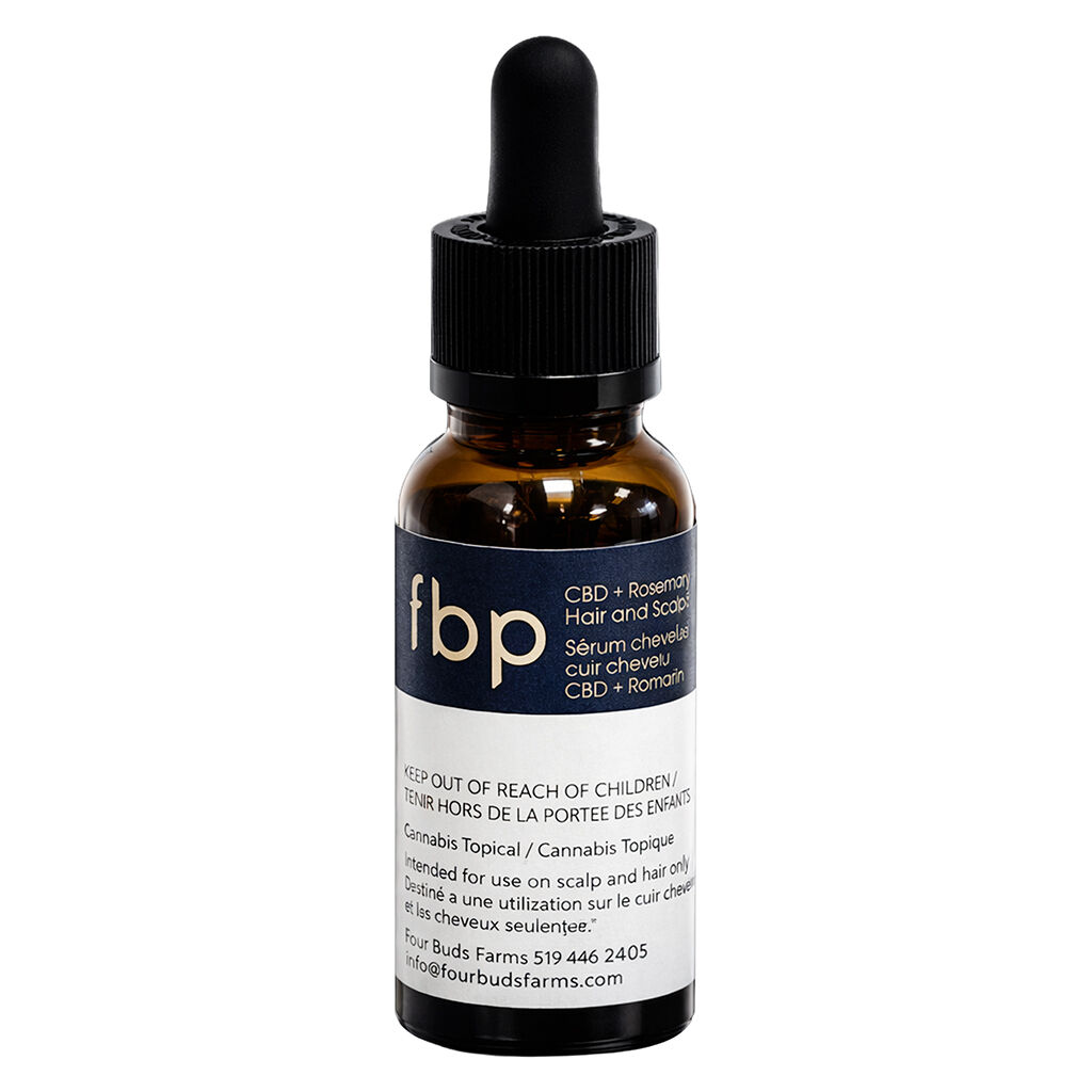 CBD + Rosemary Hair and Scalp Serum